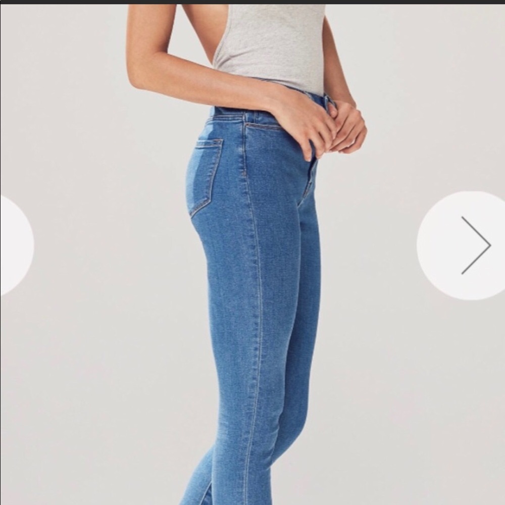 BDG Super High Rose Twig Skinny Jeans